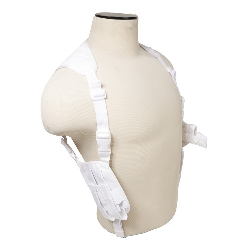 NCStar CV2909W White Ambidextrous Shoulder Holster