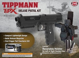 Tippmann TiPX Deluxe Paintball Pistol Package
