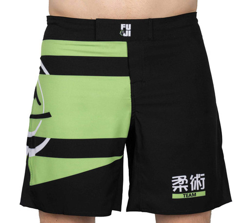 Fuji Vision Green No Gi BJJ MMA Grappling Fight Shorts
