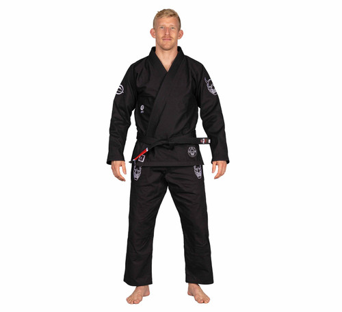 Black Dark Arts Fuji Suparaito Superlite Brazilian Jiu Jitsu BJJ Gi