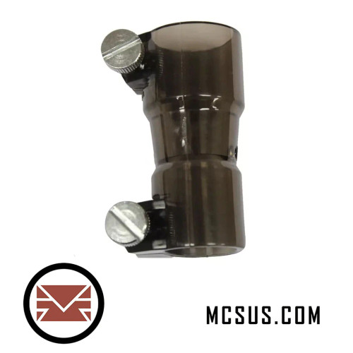Straight MCSUS Kingman Spyder Vertical Smoke Hopper Adapter