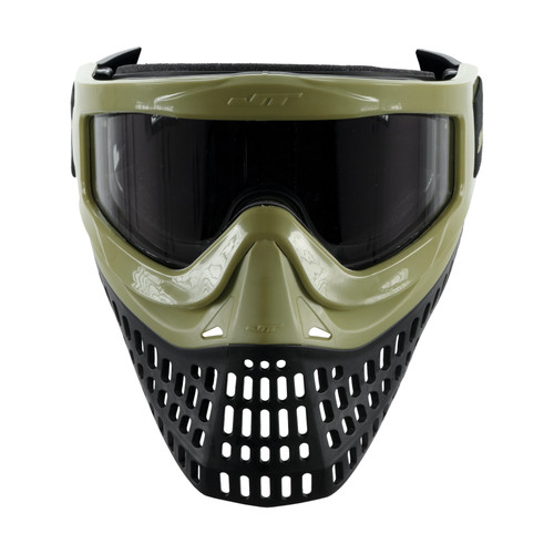 JT Spectra ProFlex X Black Olive Green Paintball Goggles Mask