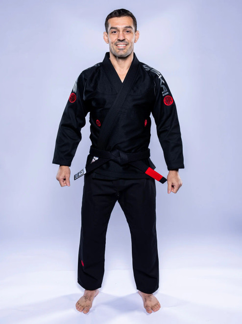 Black with Gray Fuji Sekai 3.0 Brazilian Jiu Jitsu BJJ Gi