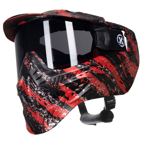 HK Army Fracture Red with Thermal lens HSTL Paintball Goggles Mask