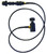 Tippmann Micro Line Remote Hose with Quick Disconnect and Slide Check