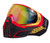 HK Army KLR Element Red and Gold with Fusion Lens Paintball Goggles Mask