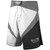 Combat Sports White and Black MMA Fight Shorts Boardshorts