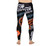 Fuji Sports Black XTR Exteme V1 Mens Compression Pants Spats Back