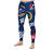 Fuji Sports Navy Blue XTR Exteme V1 Mens Compression Pants Spats Front Angle
