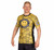 Fuji Sports Yellow Happy Shortsleeve BJJ Rashguard