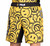 Fuji Happy Yellow Lightweight No Gi MMA Grappling Fight Shorts