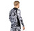 Fuji Sports Black and White Fighting Spirit Longsleeve Black BJJ Rashguard
