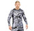 Fuji Sports Black and White Fighting Spirit Longsleeve Black BJJ Rashguard