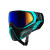 HK Army KLR Abyss Black and Teal with Cobalt Lens Paintball Goggles Mask