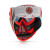 Dye Invision I5 2.0 Paintball Goggles Mask Shadowfire Red and Gray Back