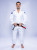 White with Navy Blue Fuji Baseline 2.0 Brazilian Jiu Jitsu BJJ Gi