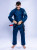 Navy Blue Fuji Summerweight Lightweight Brazilian Jiu Jitsu BJJ Gi Front