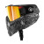 HK Army Snake Grey with Fire lens Skull Paintball Goggles Mask
