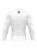 Fuji BJJ Baseline 2.0 IBJJF White Longsleeve Ranked Rashguard