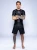 Fuji BJJ Baseline  2.0 IBJJF Black Shortsleeve Ranked Rashguard