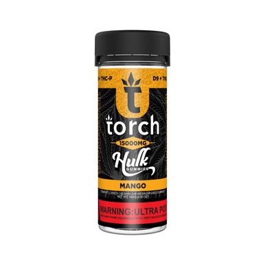 Torch D9 THC-P Hulk Live Resin Gummies 15000MG Mango