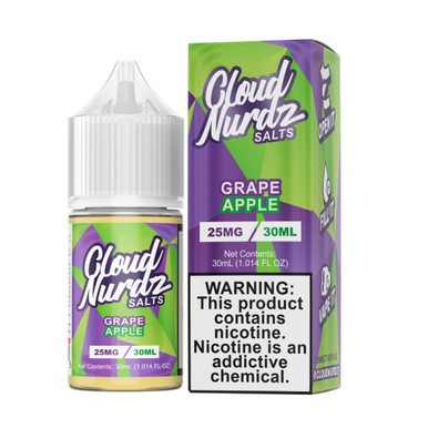 Cloud Nurdz Salts Grape Apple 30ml E-Juice