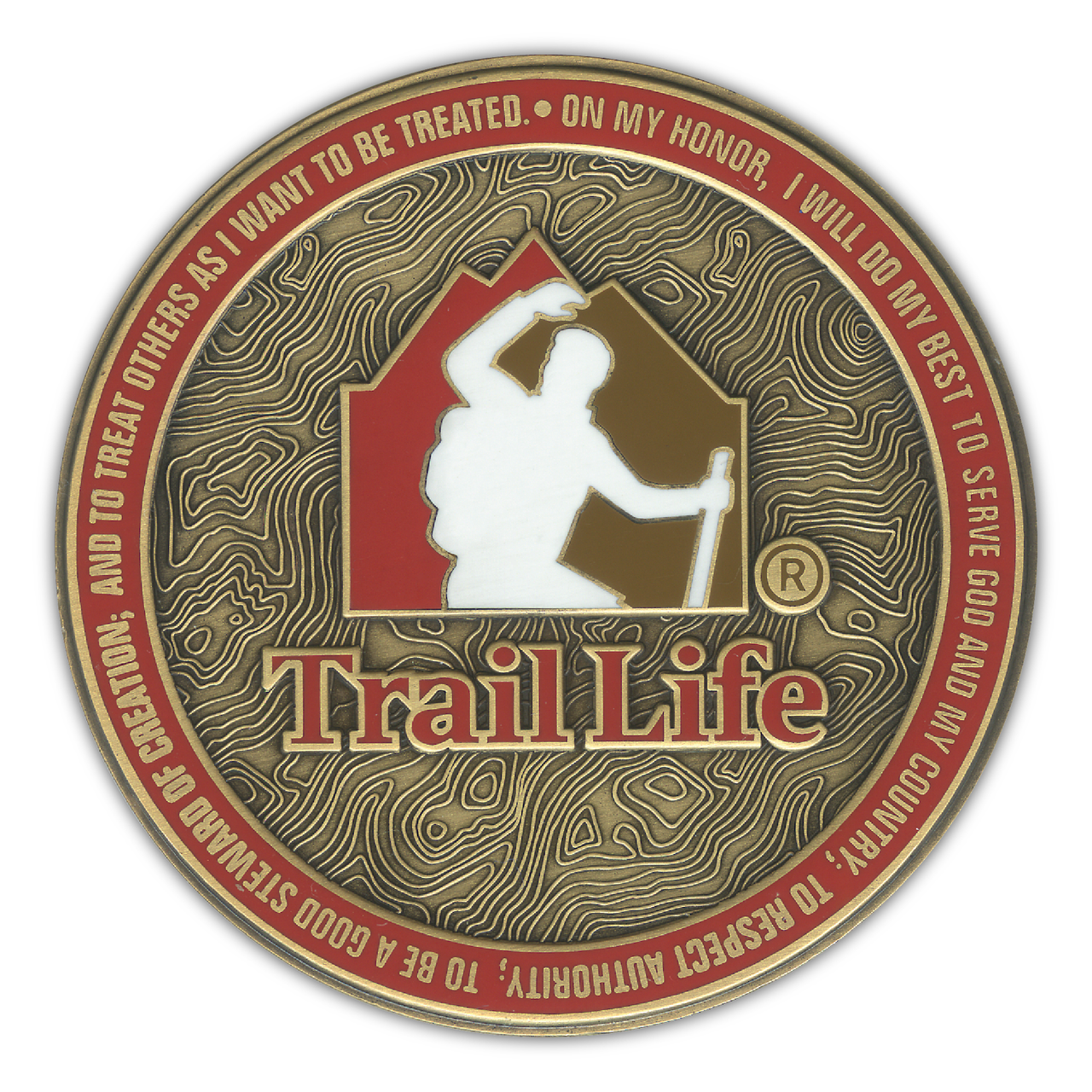 Trail Life Challenge Coin