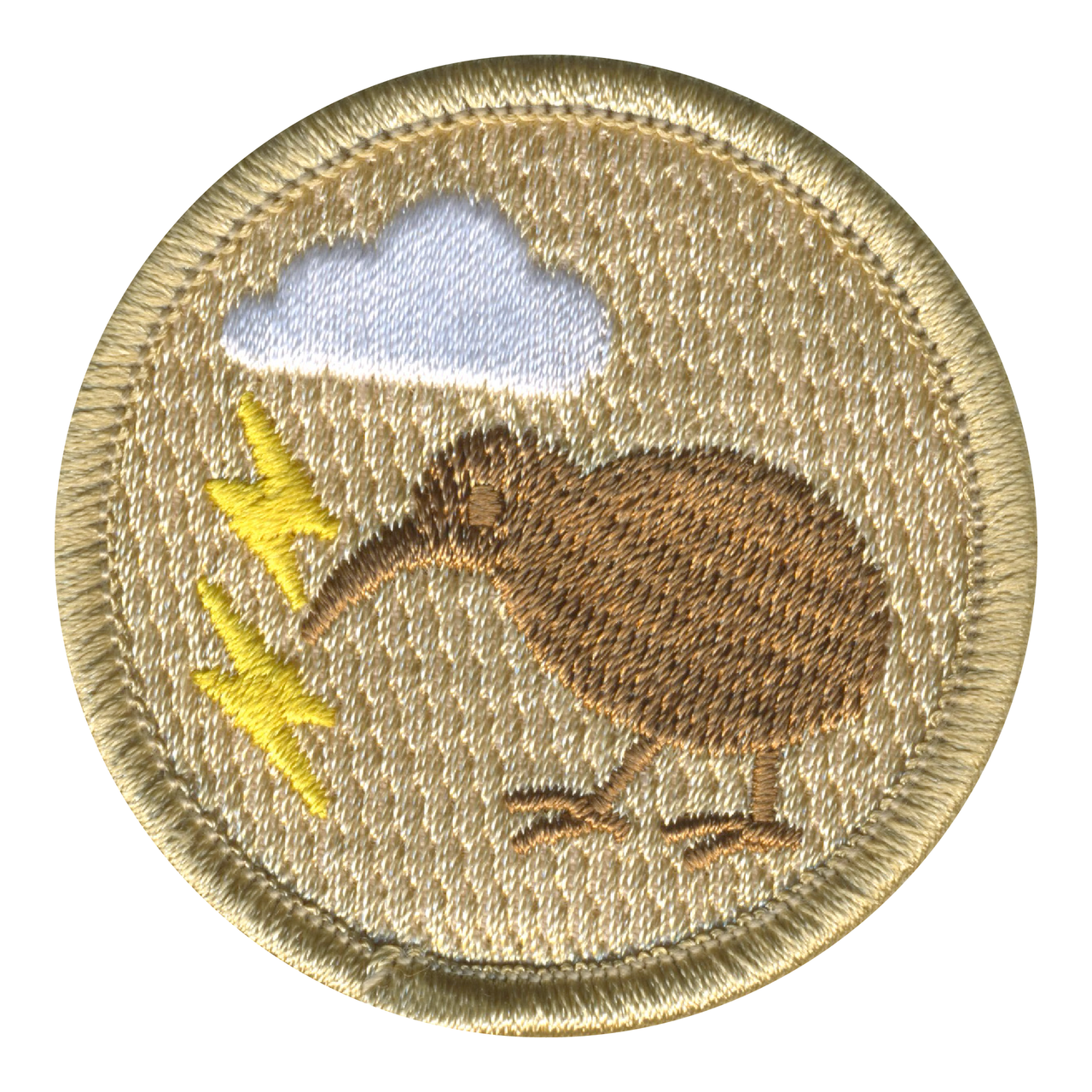 Kiwi Bird Patch Iron On Sew On Nieuw-Zeeland Geborduurde Badge