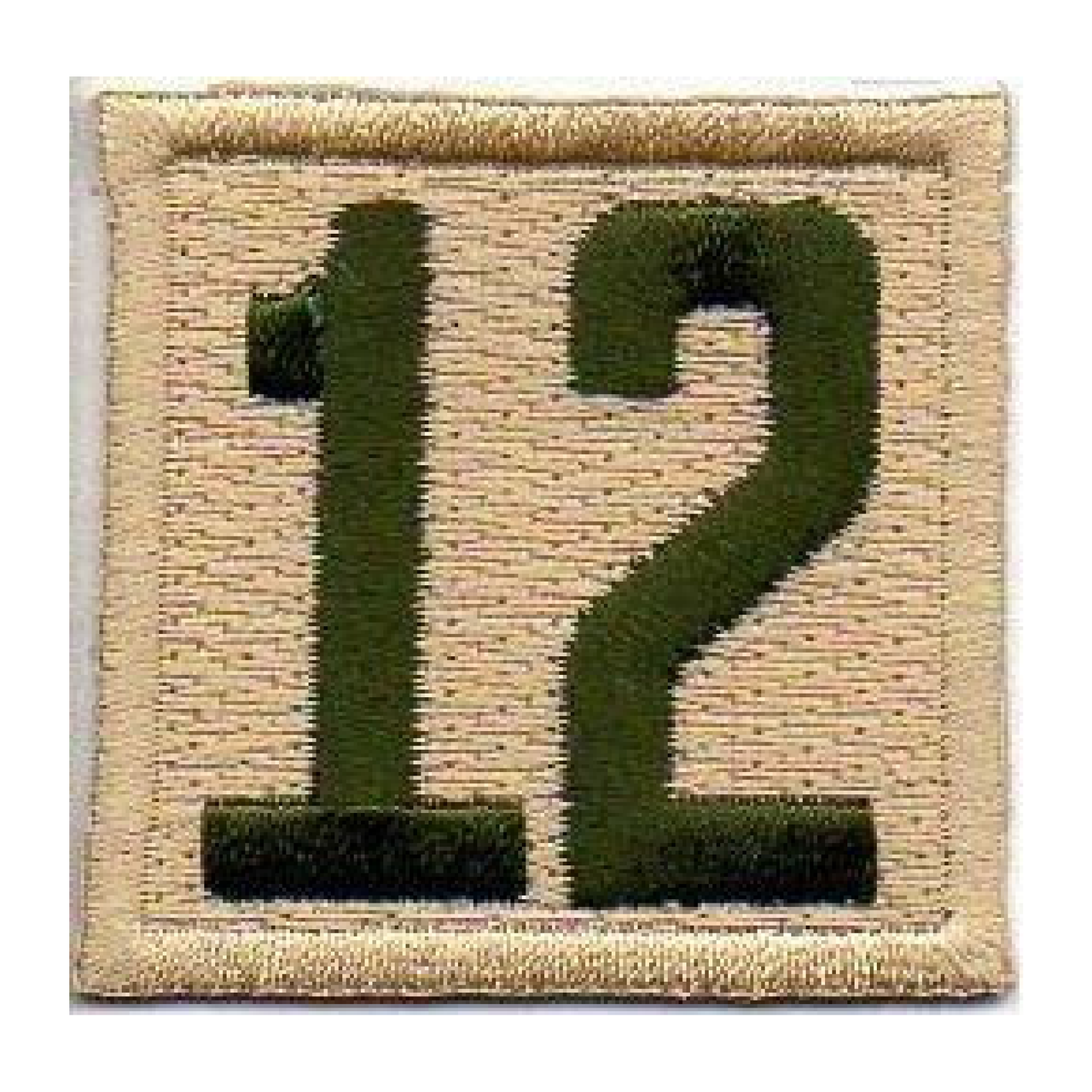 Unit Numeral Patch for Scouts BSA Troop - Double Number