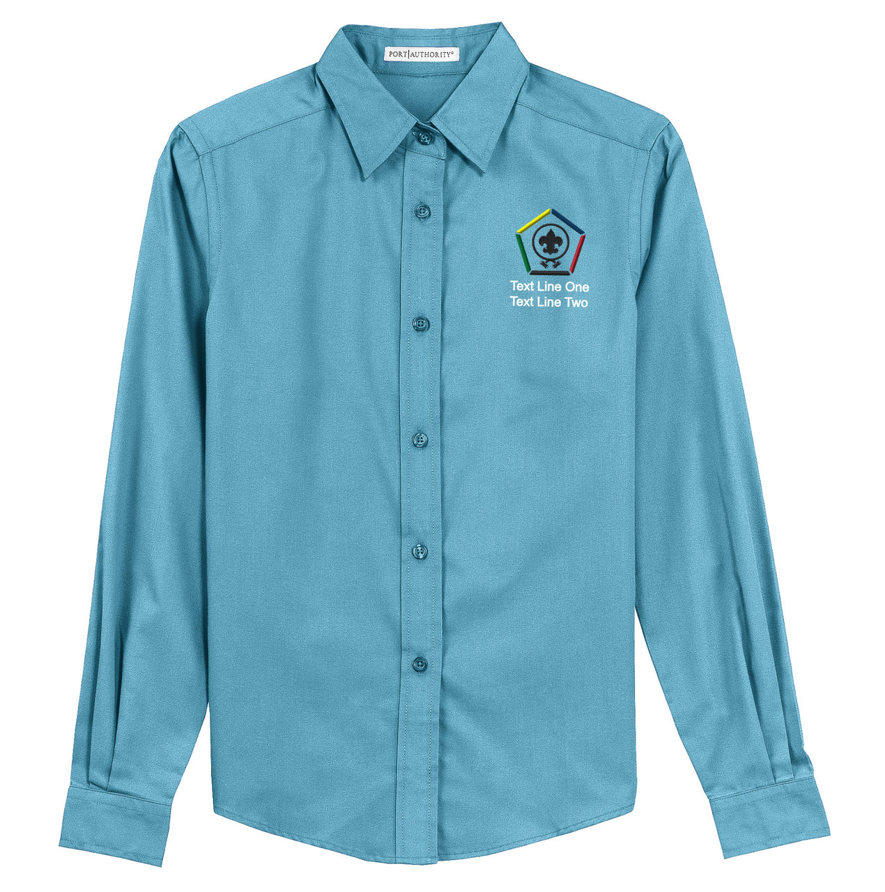 Custom Work Shirts  Maple Avenue. Port Authority Ladies Digi