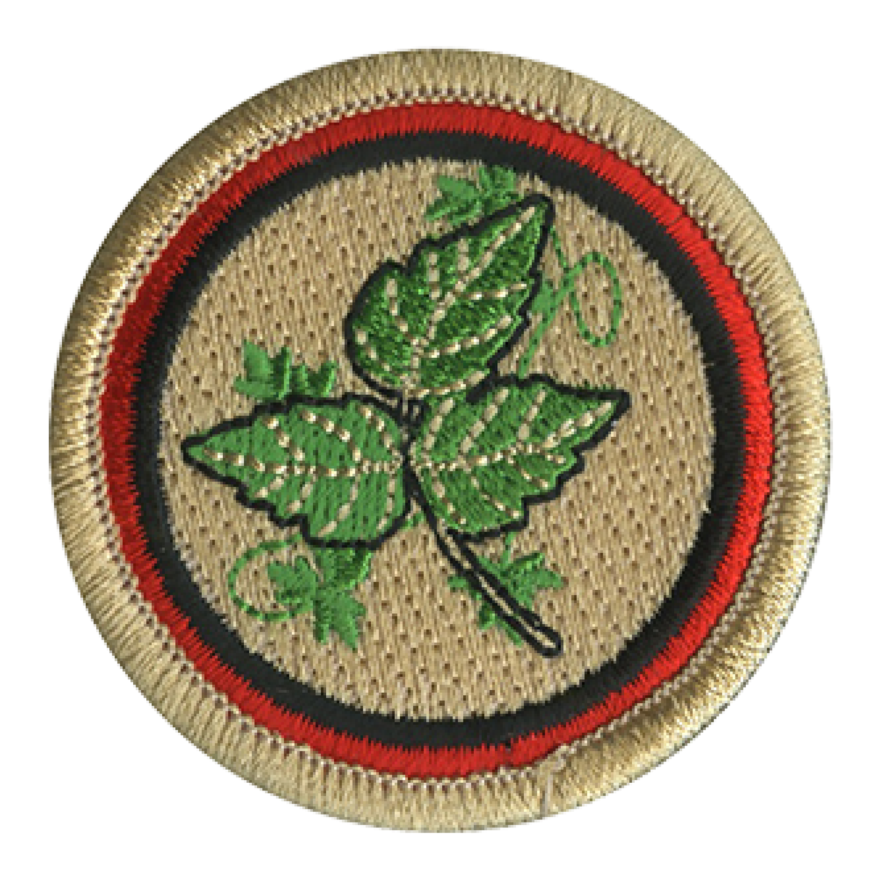 Poison Ivy Patrol Patch – Embroidered Scout Uniform Patch – 2 in