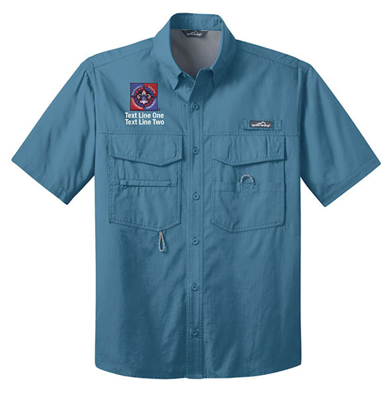 Blues Life Shield Eddie Bauer Short Sleeve Fishing Shirt (Men) – Joe  Bonamassa Official Store