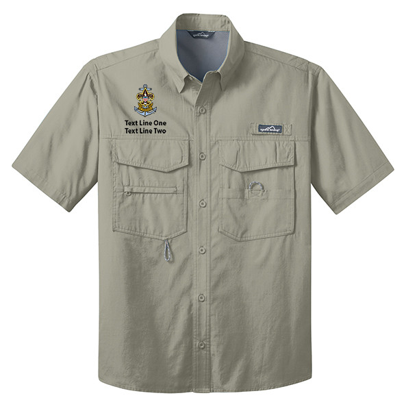 fishing dress shirts Spooler: Short Sleeve Performance Fishing Shirt Aqua / Small