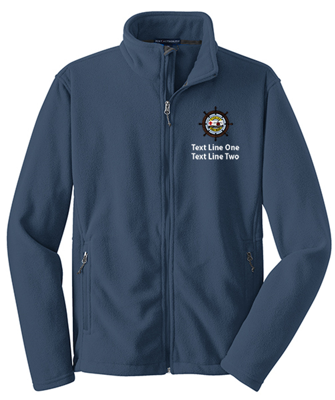 NAVY BLUE SEA FLEECE