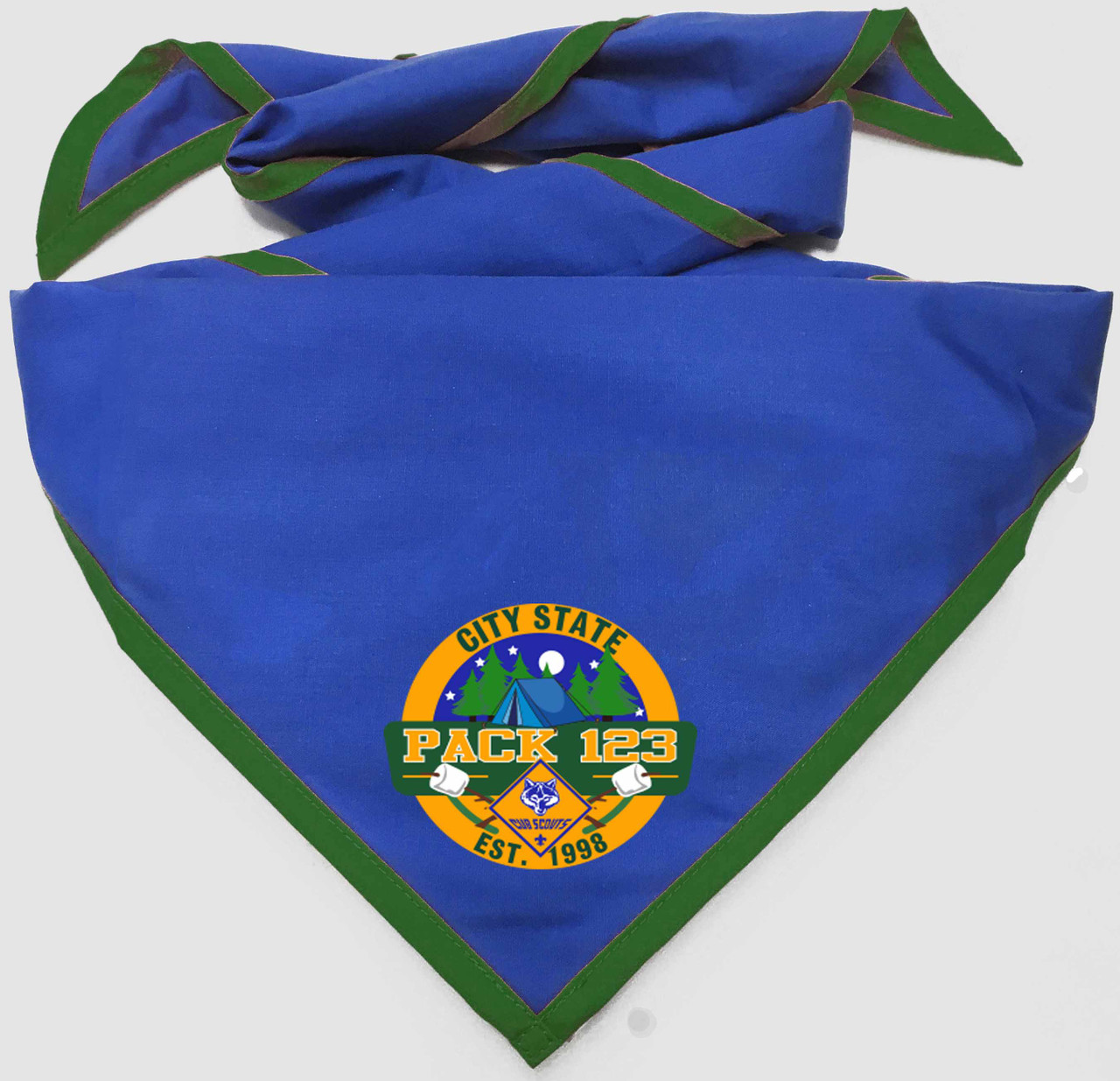 Cub Scout Pack Camping Neckerchief (SP7470)