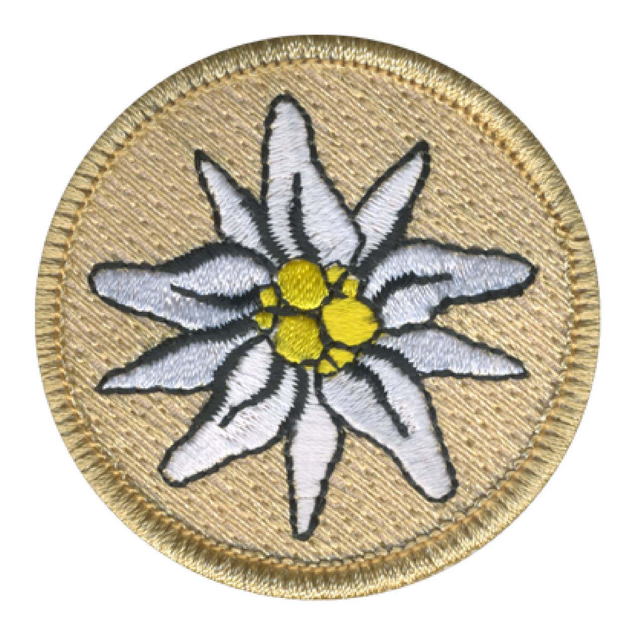 Edelweiss Flower Scout Patrol Patch