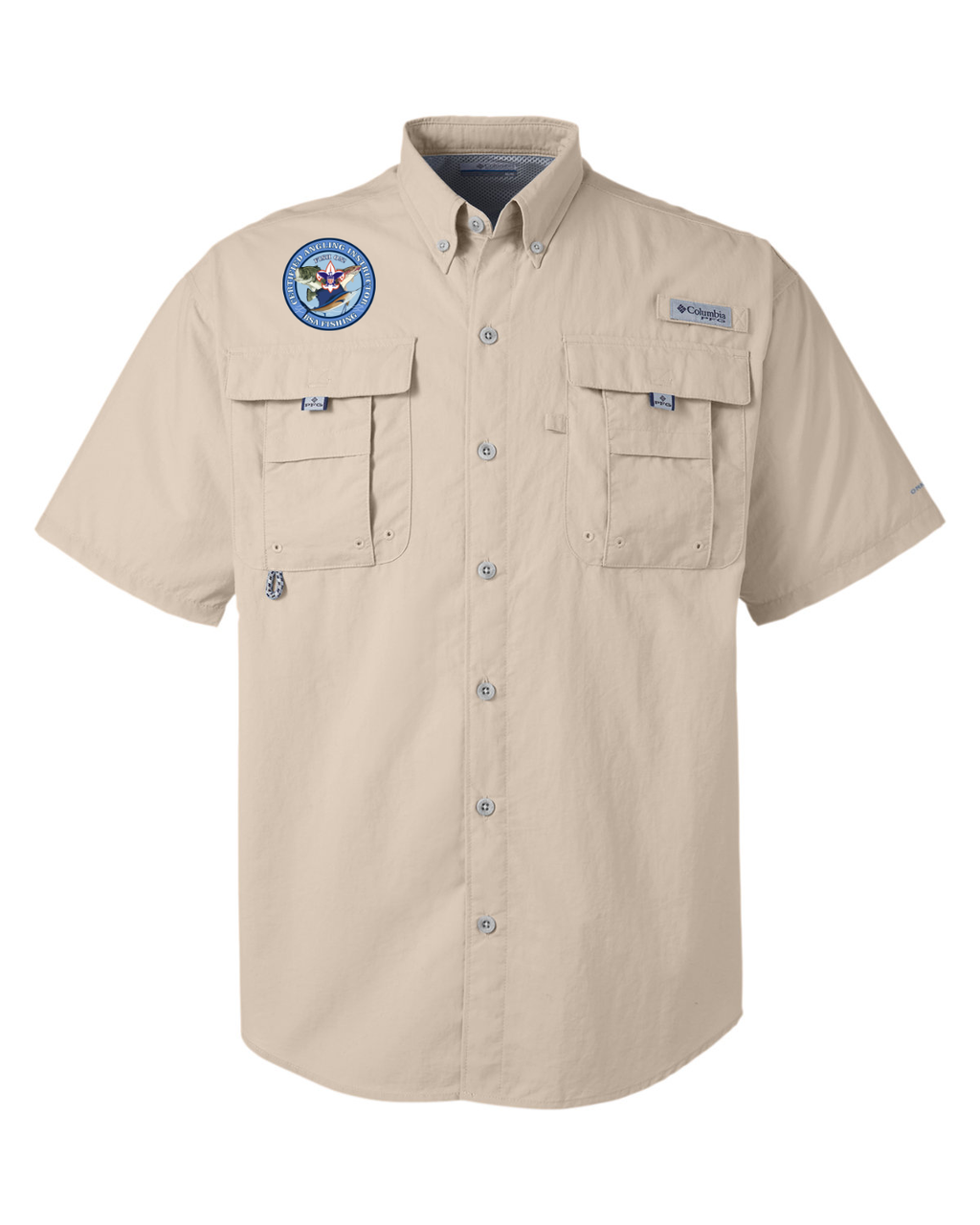 Short Sleeve Fishing Shirt with BSA Corporate Logo Short Sleeve Fis by ClassB