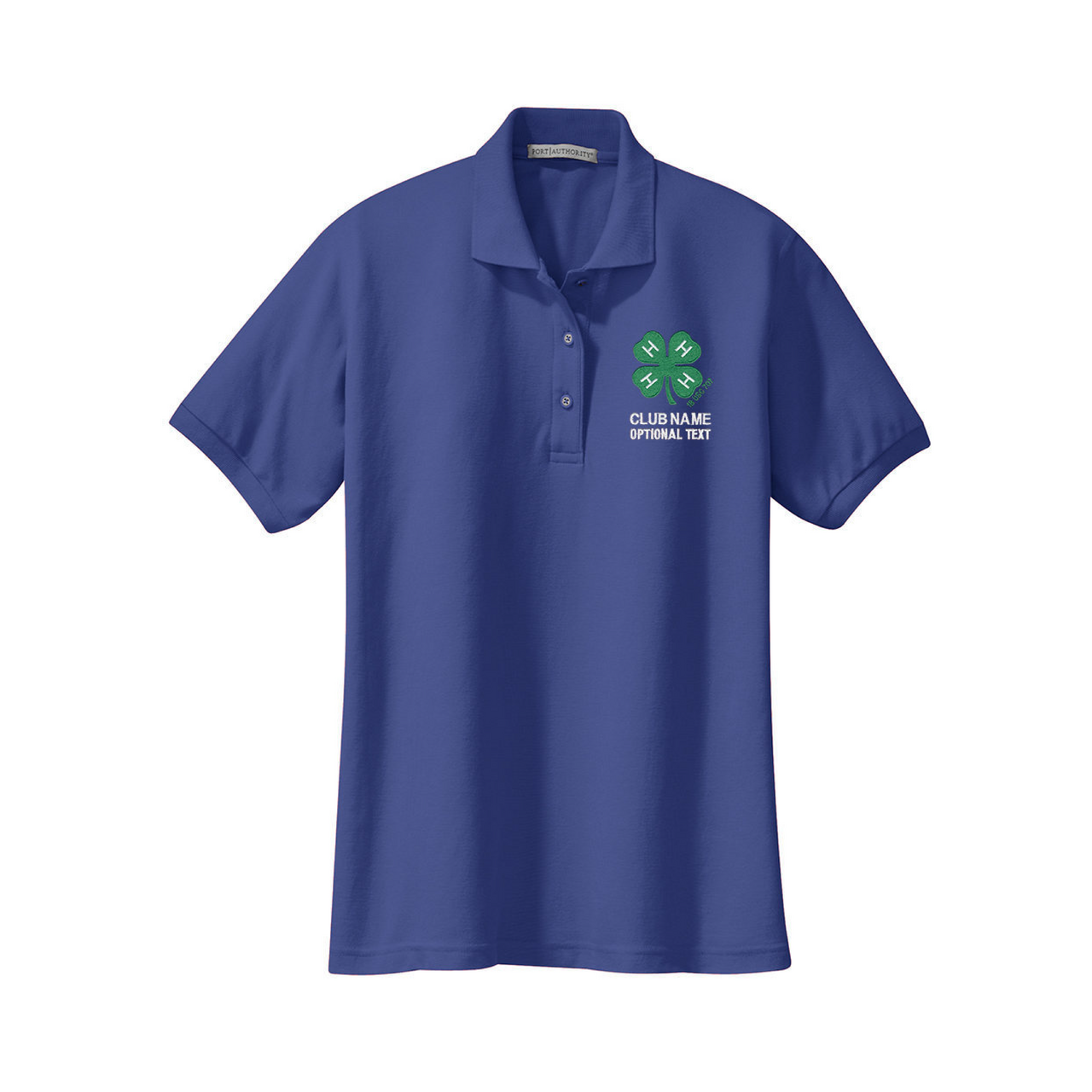 4-H Logo Embroidered Women's Polo