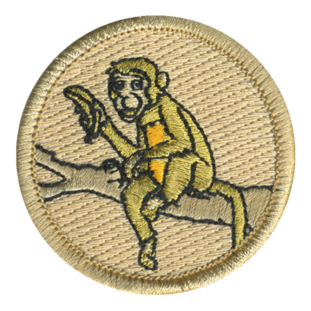 未使用PATTRIC BOYLEパトリックボイル猿monkey刺繍Gジャン Golden Monkey Patrol Patch