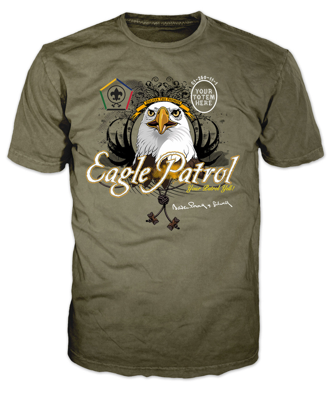 Wood Badge Eagle Patrol T-Shirt - Customized (SP3251)