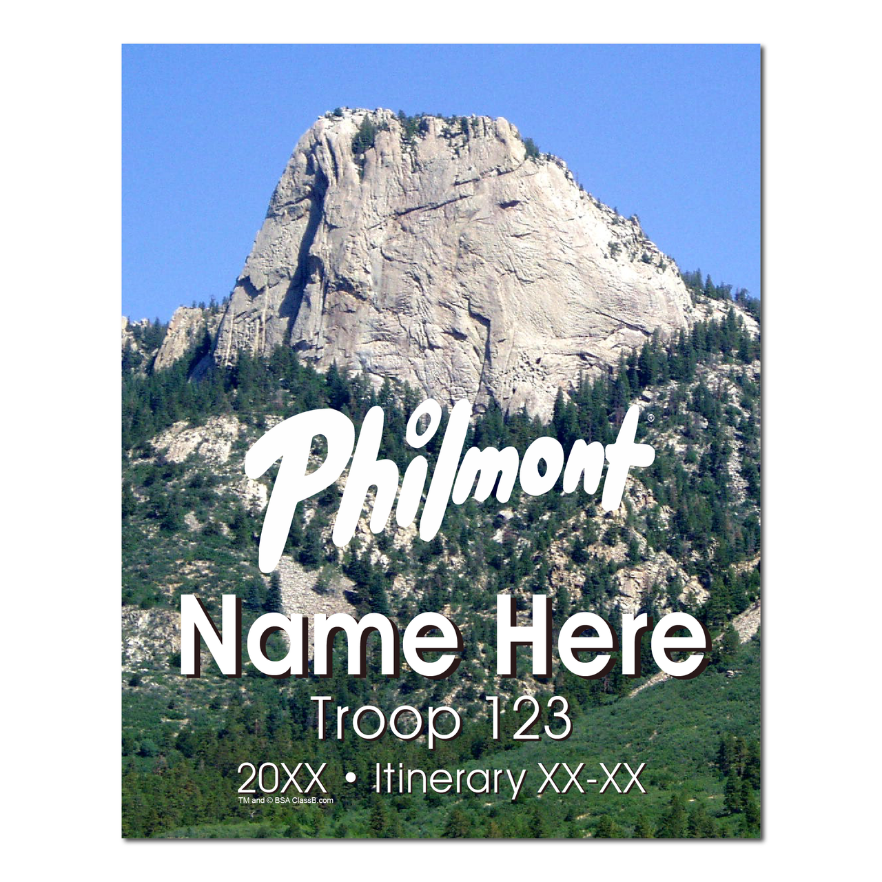 Canvas Print Custom Philmont Tooth of Time1