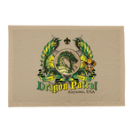 Scout Green Dragon Patrol Patch Flag with Colored Wings and Scouting America logo
