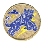 Jaguars of Thunder Patrol Patch - embroidered 2 in round