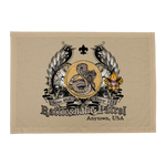 Scout Rattlesnake Patrol Patch Flag with Colored Wings and Scouting America logo