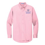 Long Sleeve Easy Care Shirt Men's with Scouting America Corporate Logo [Light pink]