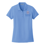 Scouts Cotton Pique Ladies Polo with Scouting America Corporate Logo [Carolina Blue]