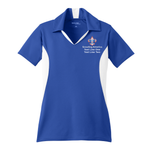 Color Block Ladies Wicking Polo with Scouting America Logo