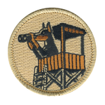The Watch Dogs Patrol Patch - embroidered 2 in round by ClassB