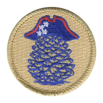 Pine Cone Patriots Patrol Patch - embroidered 2 in round by ClassB