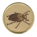 June Bug Patrol Patch - embroidered 2 in round by ClassB